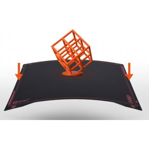 Printflade til Biqu B1, springsteel