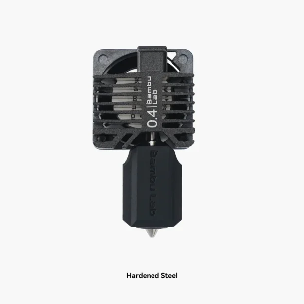 Bambu komplet hotend kit til X1 serien med 0.4 mm. nozzle I hrdet stl