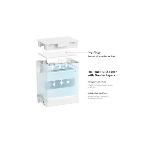 xTool desktop luftrenser til xTool F1