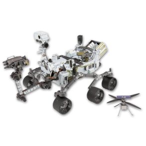 Mars Rover Perseverance & Ingenuity Helicopter metal byggest
