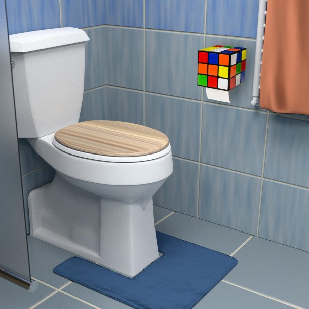 Magic Cube toiletpapirholder