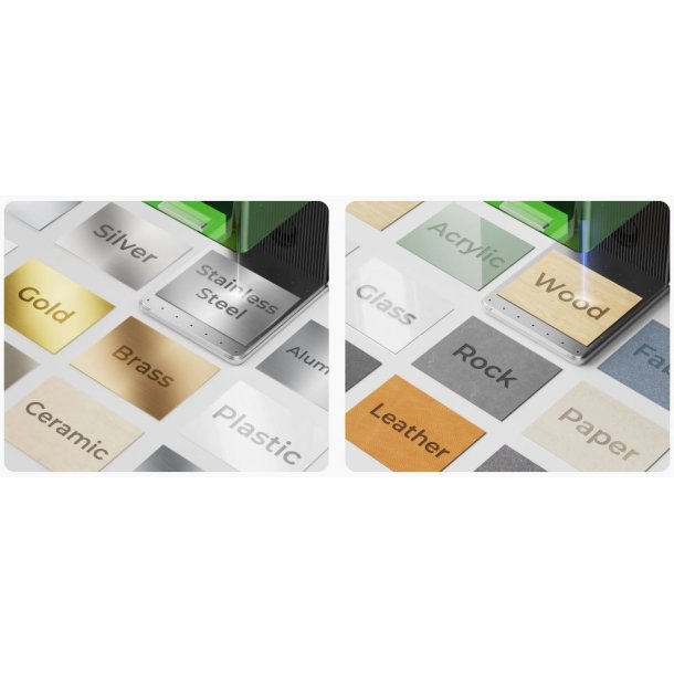 xTool F1 Ultra, 20W fiber og 20W diode laserskrer