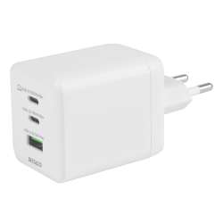 Deltaco 100W GaN strmforsyning med 2x USB-C og 1x USB-A