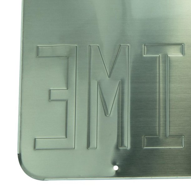 Back to the Future nummerplade 