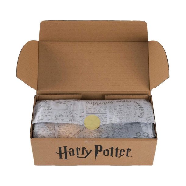 Harry Potter strik-selv hue med kvast, Gryffindor