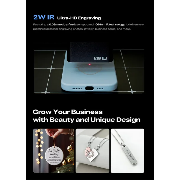 Creality Falcon A1 Pro opgradering, 2W Infrared laser modul