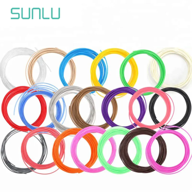 SUNLU filament til 3D printer pen, 20 farver