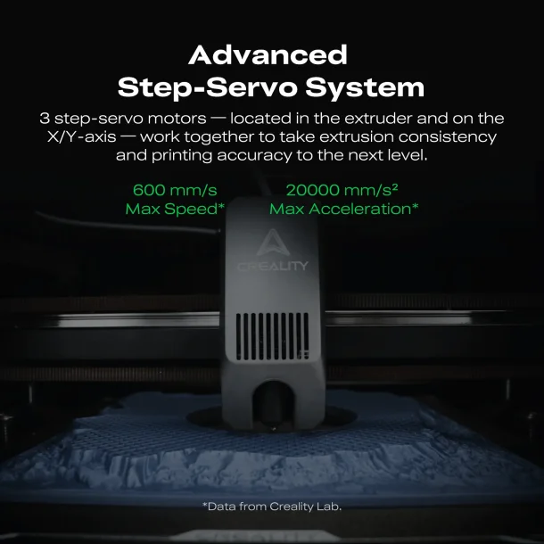 Creality K2 Combo 3D printer med CFS, 260 x 260 x 260 mm.