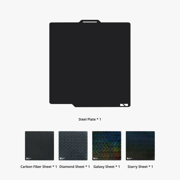 Bambu 3D Effect Plate and Sheets Combo til X1/P1/A1