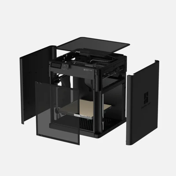 Bambu Lab P1S Combo 3D printer med AMS, 256 x 256 x 256 mm.