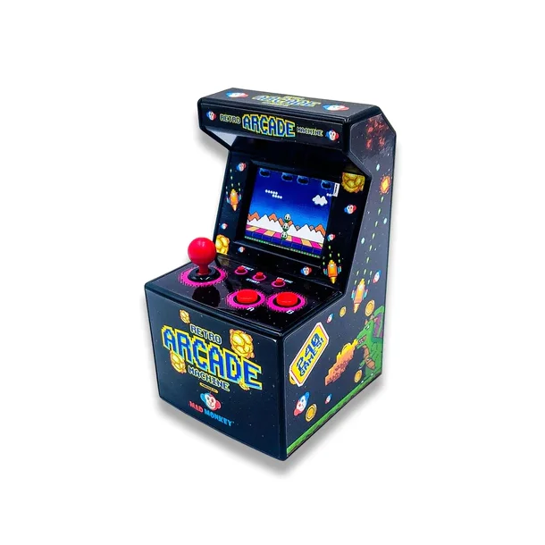 Retro mini arkade maskine med 240 8-bit spil
