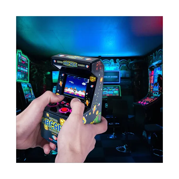 Retro mini arkade maskine med 240 8-bit spil