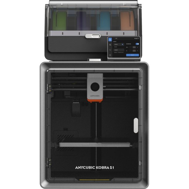 Anycubic Kobra S1 Combo 3D printer med ACE Pro, 250 x 250 x 250 mm.