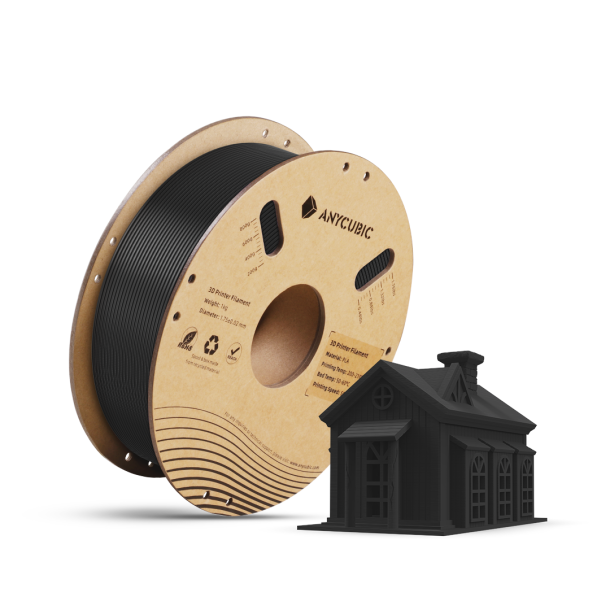Anycubic PLA basic filament 1 kg, sort