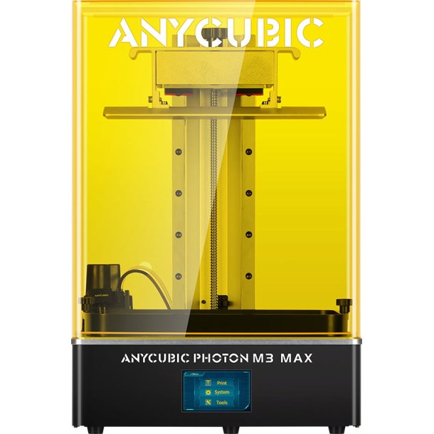 Anycubic Photon M3 Max 7K mono LCD resin 3D printer, 298  164  300 mm.