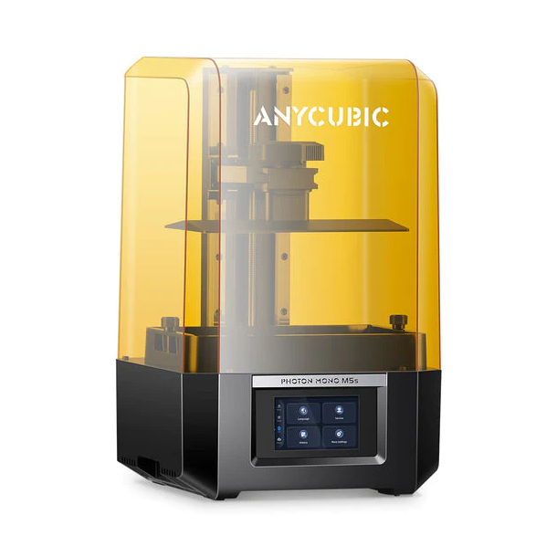 Anycubic Photon Mono M5s 12K LCD resin 3D printer, 123 x 218 x 200mm.