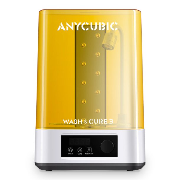 Anycubic Wash &amp; Cure 3 rensning og hrdning af resin print