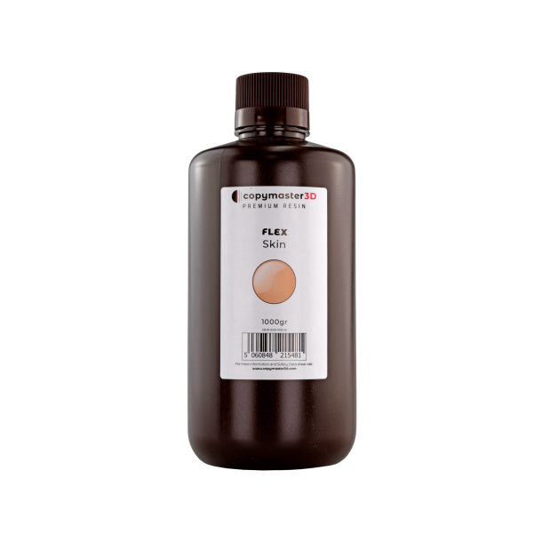 Copymaster3D UV/DLP flex resin 1000 ml, hudfarvet