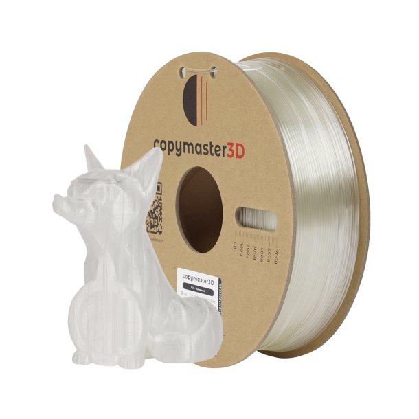 Copymaster3D PLA filament 1 kg, transparent