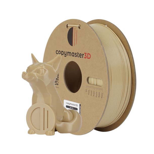 Copymaster3D PLA filament 1 kg, lysebrun