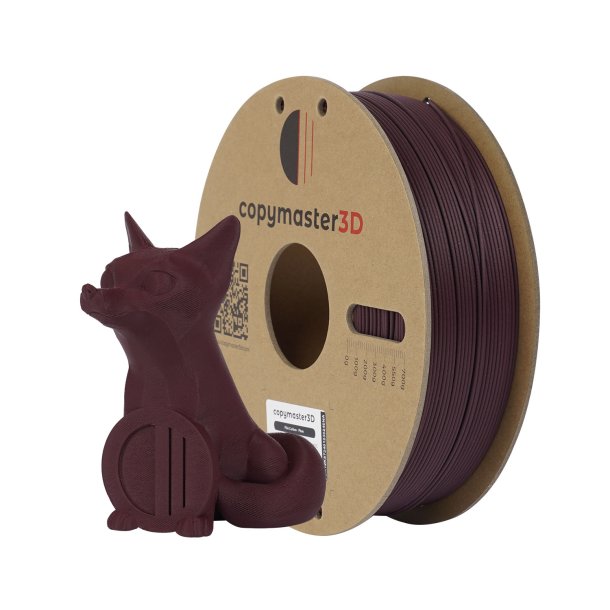 Copymaster3D Carbon PLA filament 1 kg, blommefarvet