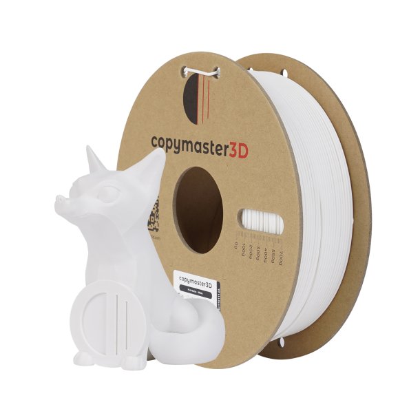 Copymaster3D PLA filament 1 kg, mat hvid