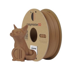 Copymaster3D WOOD PLA filament 1 kg, mrkebrun