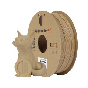 Copymaster3D WOOD PLA filament 1 kg, lysebrun