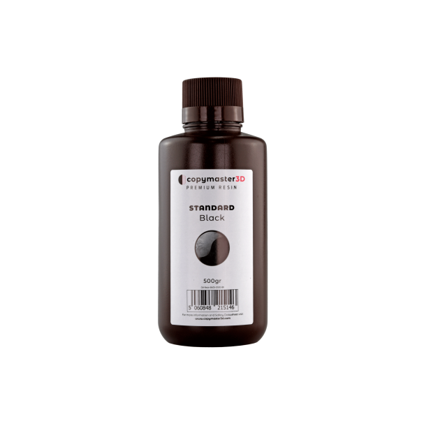 Copymaster3D UV/DLP resin 500 ml, sort
