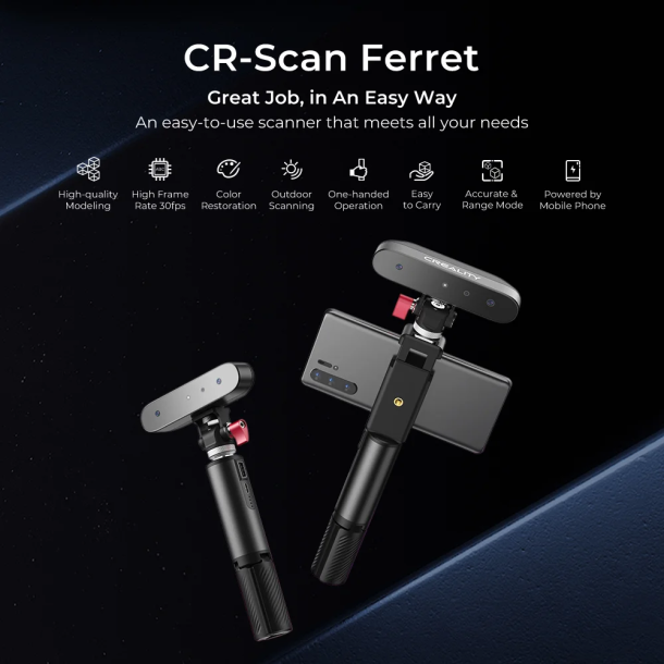 Creality CR-Scan Ferret 3D scanner