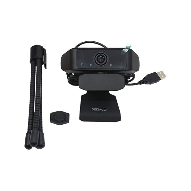 2K webcam til computer og Octoprint inkl. 3-fod og privacy dksel