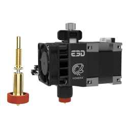 E3D RapidChange Revo Hemera 12V direct drive kit m/ 1x 0.4 mm nozzle