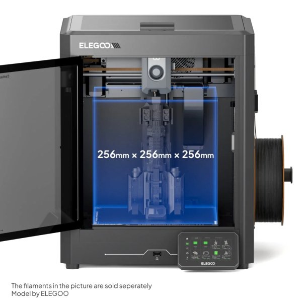Elegoo Centauri Carbon 3D printer, 256 x 256 x 256 mm.
