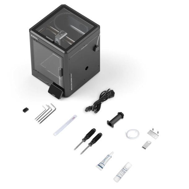 Elegoo Centauri Carbon 3D printer, 256 x 256 x 256 mm.