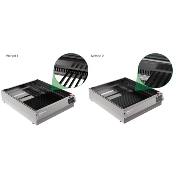 Creality Falcon 2 Pro 22W diode laserskrer med cover og indbygget Air Assist