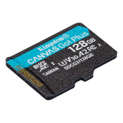 128 GB Kingston Canvas Go! Plus MicroSDXC Class 10, U3 &amp; V30