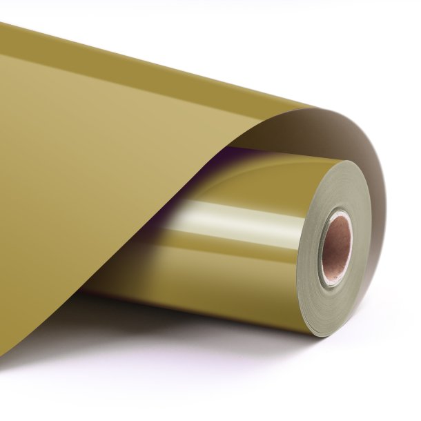 LOKLiK basic varmeoverflselsvinyl (HTV), guldfarvet