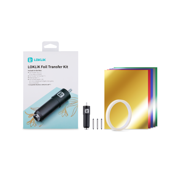 LOKLiK iCraft folieoverfrselskit med 3 forskellige tykkelser