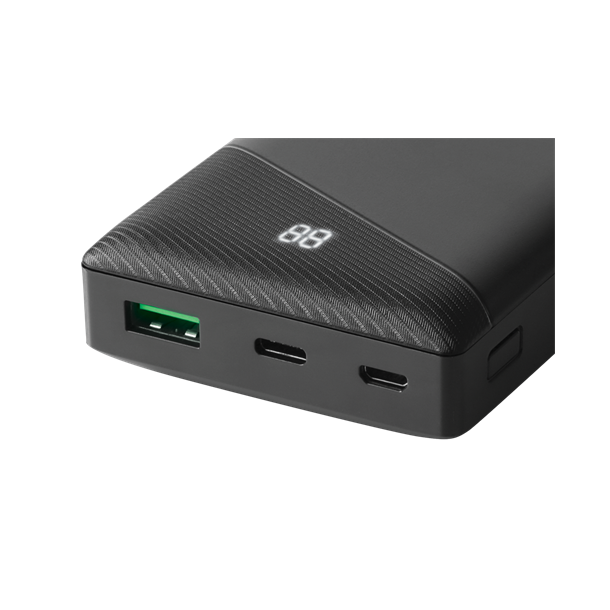 Powerbank 10000 mAh med 18W USB-A og USB-C