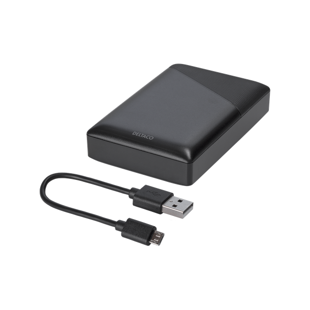Powerbank 10000 mAh med 18W USB-A og USB-C