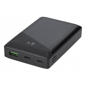 Powerbank 10000 mAh med 18W USB-A og USB-C