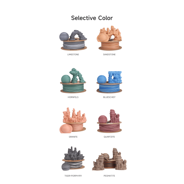 eSun PLA Rock filament 1 kg, Pegmatite