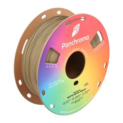 Polymaker Panchroma mat pastel PLA filament 1 kg, peanut lysebrun