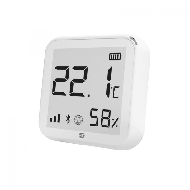 Shelly Plus H&T temperatur sensor med display