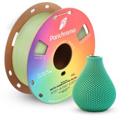 Polymaker Panchroma mat dual PLA filament 1 kg, blgrn/gul