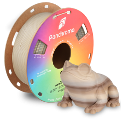 Polymaker Panchroma mat gradient PLA filament 1 kg, cappuccino
