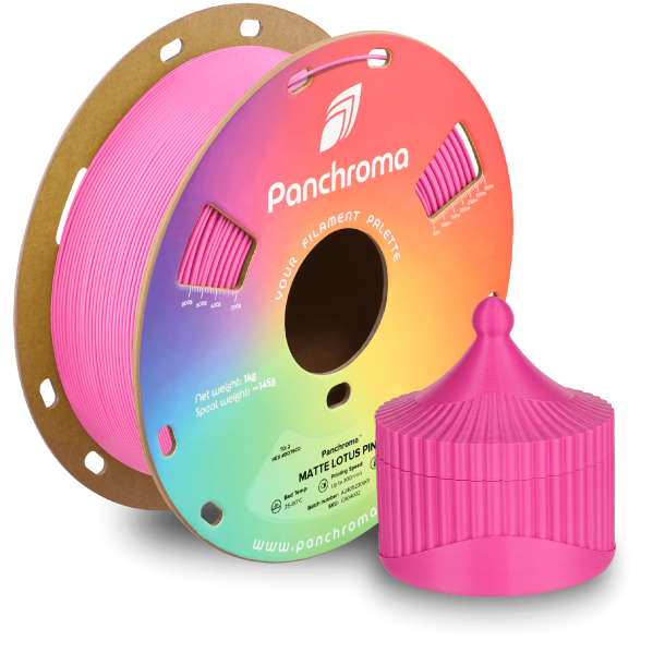 Polymaker Panchroma mat PLA filament 1 kg, pink