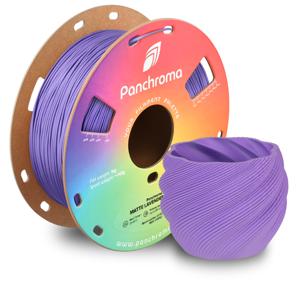 Polymaker Panchroma mat PLA filament 1 kg, lavendel
