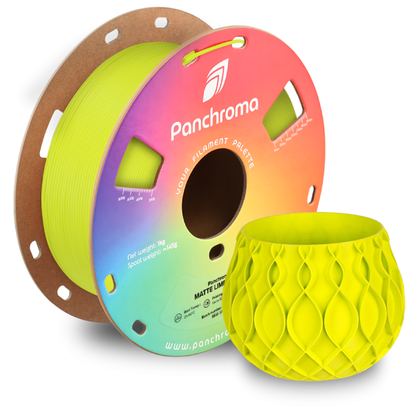 Polymaker Panchroma mat PLA filament 1 kg, limegrn