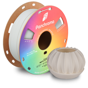 Polymaker Panchroma mat PLA filament 1 kg, hvid